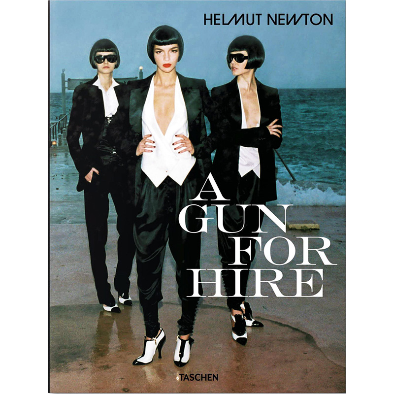 Helmut Newton: a Gun for Hire Черный Белый Голубой в Ульяновске | Loft Concept 