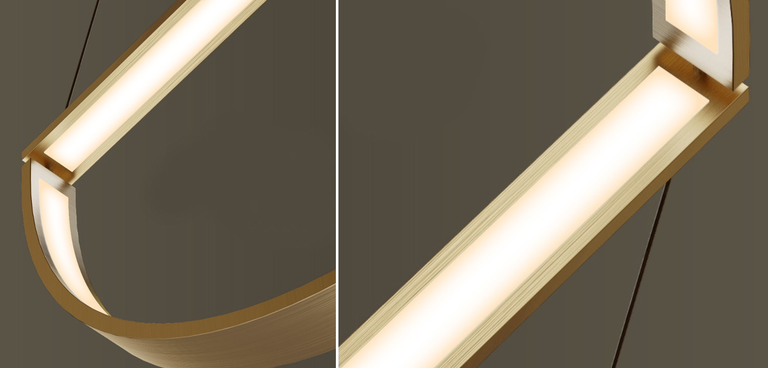 Подвесной светильник Solana Hanging lamp 55 см - фото