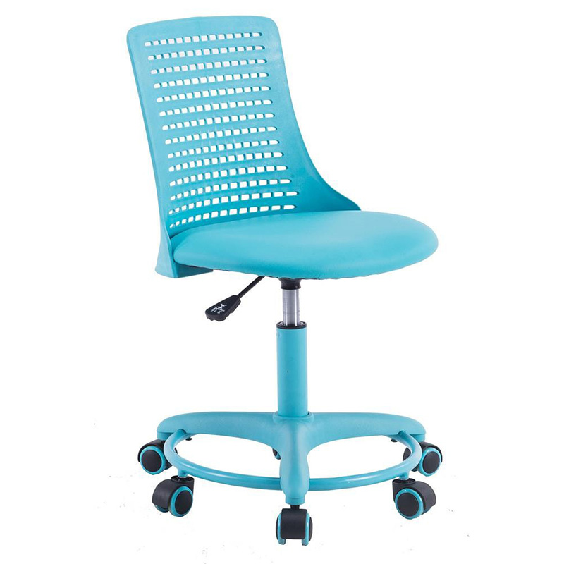 Кресло Bright Kiddie Office Chair blue Бирюзовый в Ульяновске | Loft Concept 