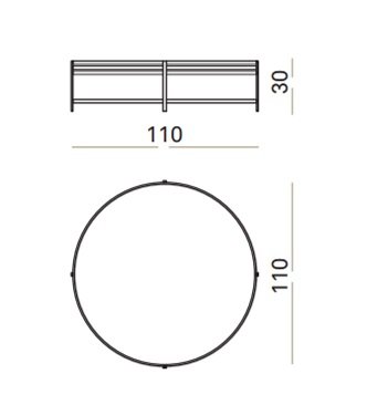 Столик Ula Round coffee table ULA002 в Ульяновске