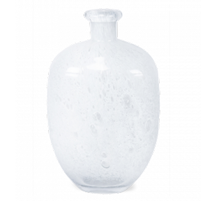 Ваза Air Bubbles Vase glass h36 Белый в Ульяновске | Loft Concept 