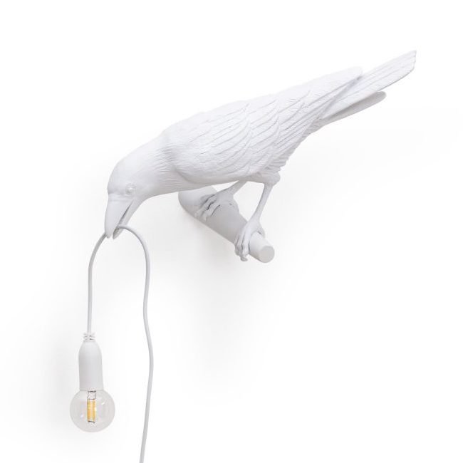 Бра Seletti Bird Lamp White Looking Белый в Ульяновске | Loft Concept 