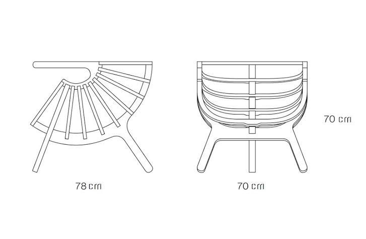 Кресло W_01 design Marco Sousa Santos в Ульяновске