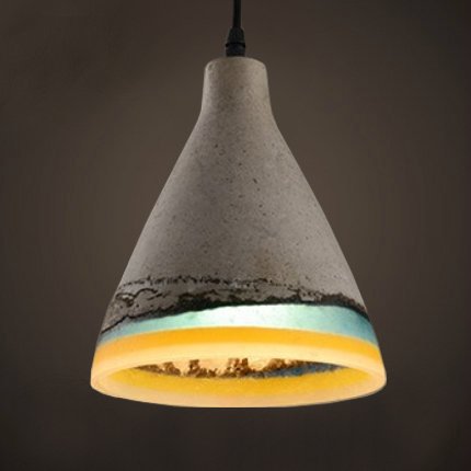 Подвесной светильник Art Concrete Pendant №2 Серый в Ульяновске | Loft Concept 