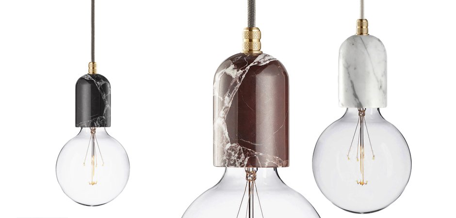 Подвесной светильник MARMOR BJÖRT Rosso - Loft-Concept в Ульяновске