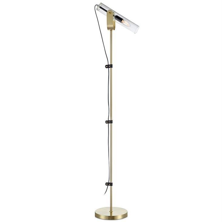 Торшер ReTube Floor Lamp Латунь в Ульяновске | Loft Concept 