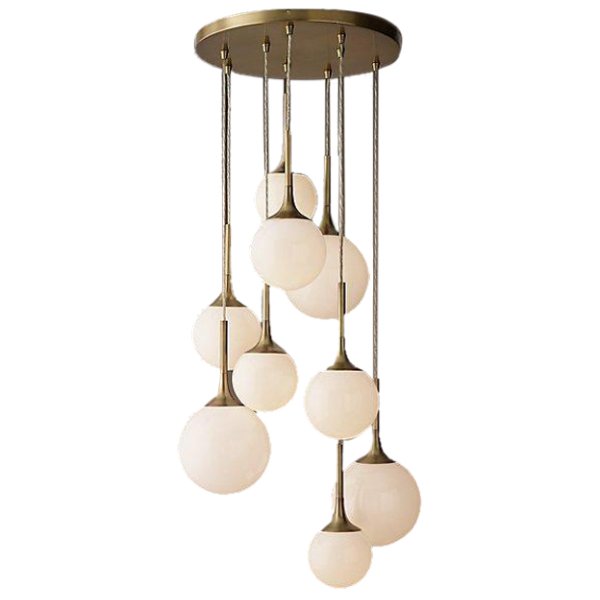 Люстра Restoration Hardware Whitney Chandelier   Латунь в Ульяновске | Loft Concept 