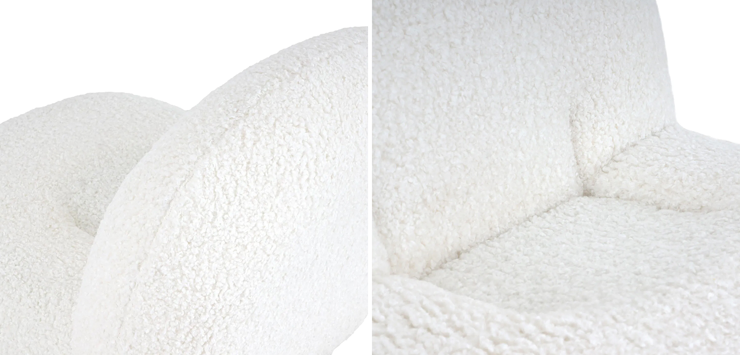 Кресло Herbie White Armchair - фото №1