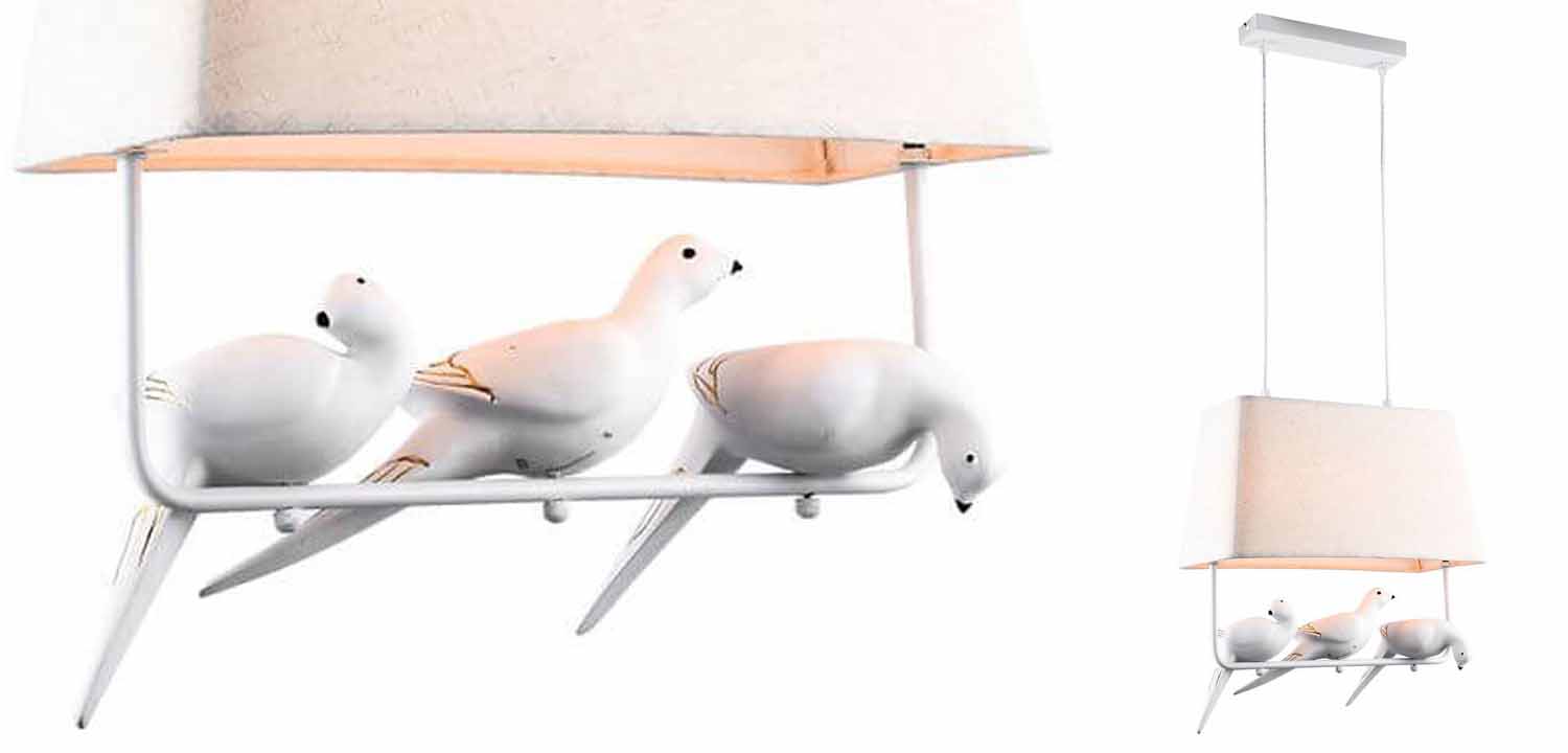 Подвесной светильник Norman Bird Dove 3 - фото
