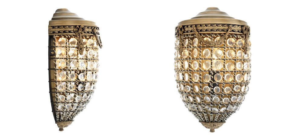 Бра Eichholtz Wall Lamp Emperor Brass - Loft-Concept в Ульяновске