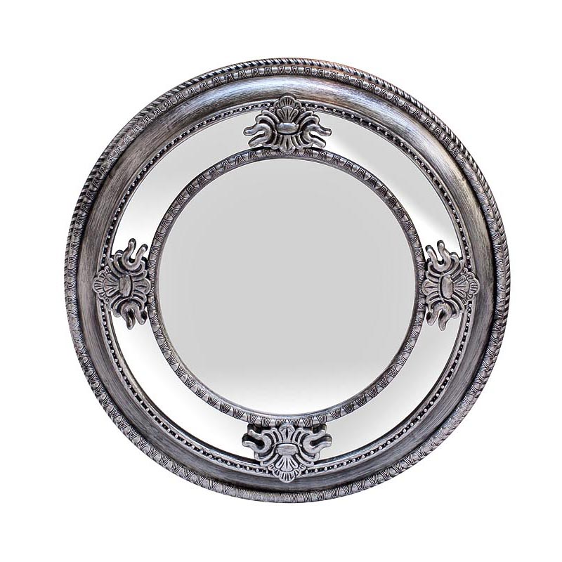 Зеркало Silver Round Mirror Серебряный в Ульяновске | Loft Concept 