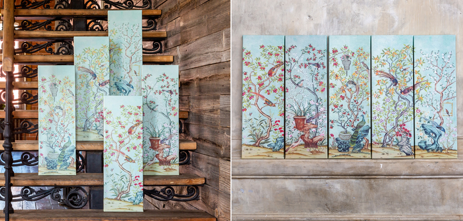 Постер Blue Chinoiserie 3 Постер Blue Chinoiserie 3 - Loft-Concept в Ульяновске