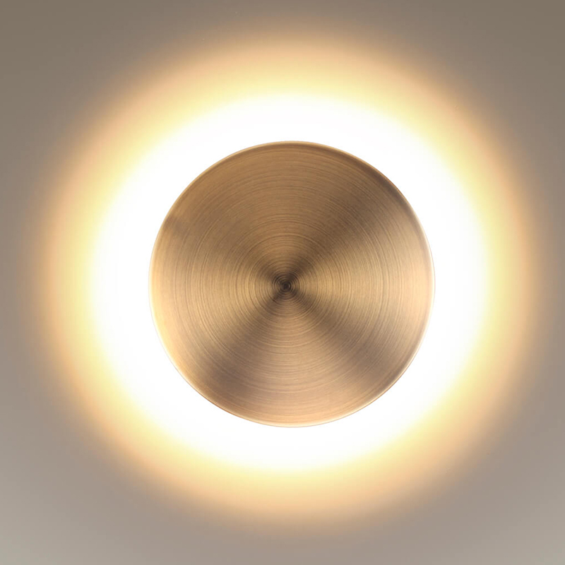 Бра Disco Piatto Bronze Sconce Бронза в Ульяновске | Loft Concept 