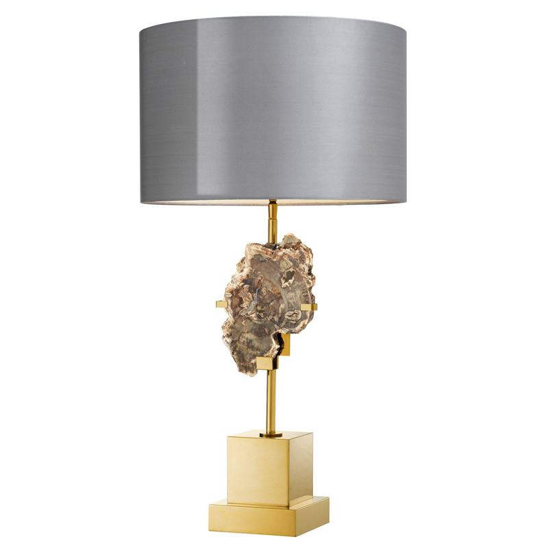 Настольная лампа Eichholtz Table Lamp Divini Золотой Серебряный Коричневый в Ульяновске | Loft Concept 