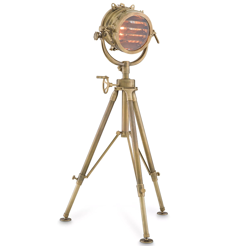 Торшер Eichholtz Floor Lamp Royal Master Sealight Brass Латунь в Ульяновске | Loft Concept 