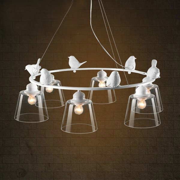 Люстра Provence Bird Chandelier Белый в Ульяновске | Loft Concept 