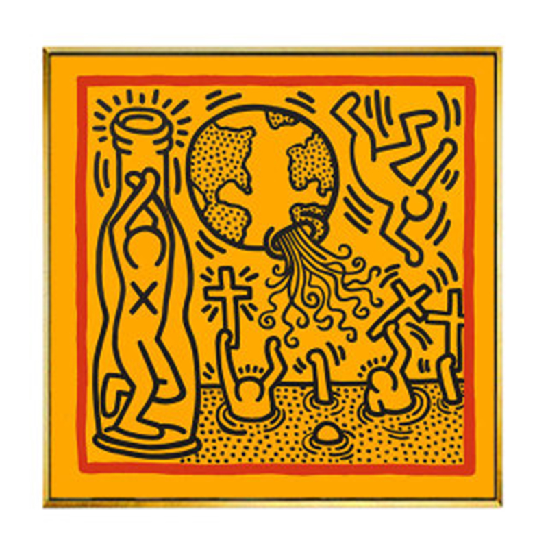 Постер Keith Haring 10 Мульти в Ульяновске | Loft Concept 