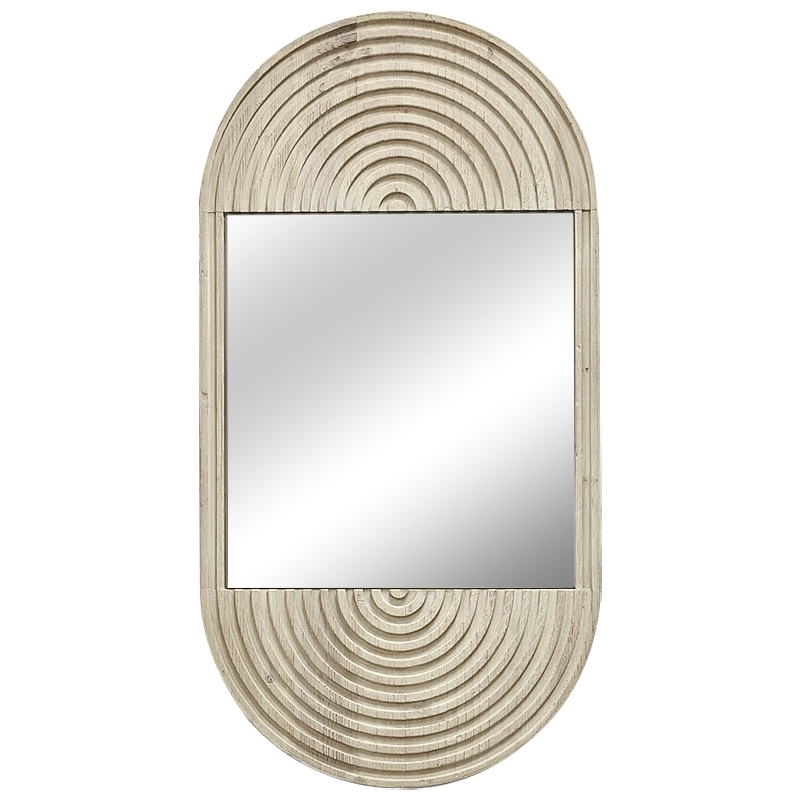 Зеркало Carrillo Mirror ivory ( слоновая кость ) Зеркало в Ульяновске | Loft Concept 