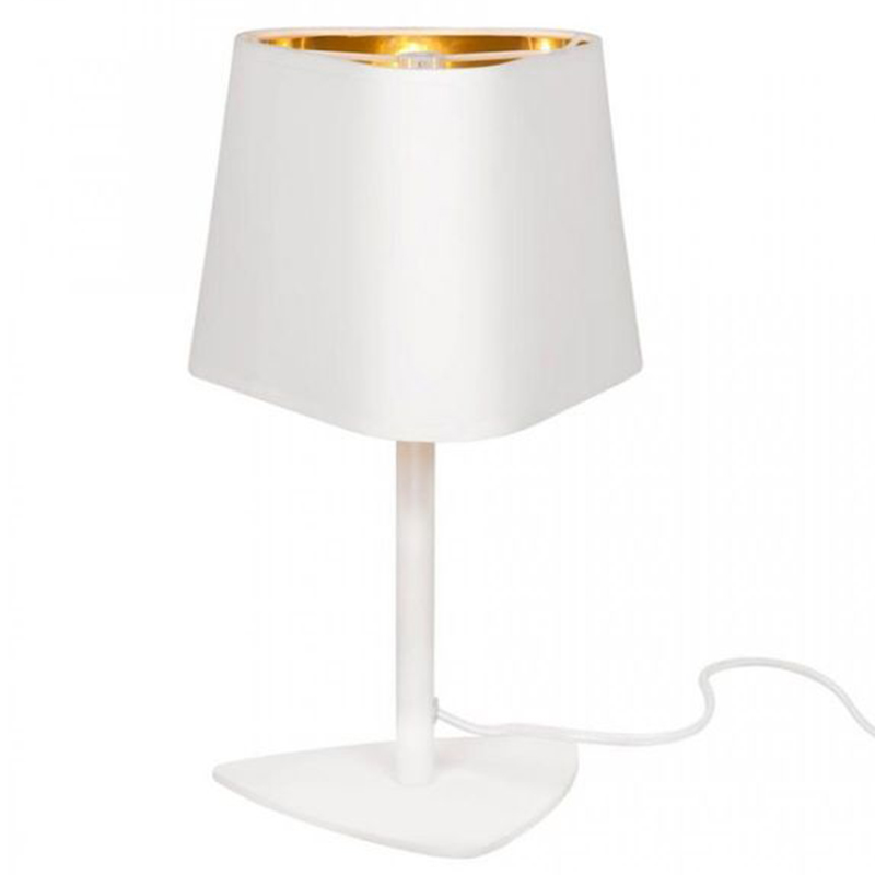 Настольная Лампа Designheure Lighting Table Lamp White Белый Золотой в Ульяновске | Loft Concept 