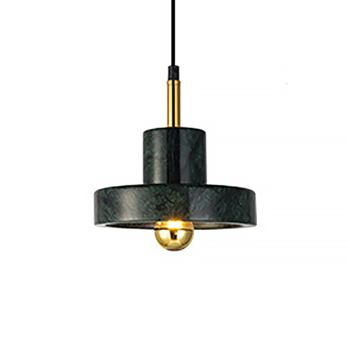 Подвесной светильник Tom Dixon Stone Pendant Black Черный Золотой в Ульяновске | Loft Concept 