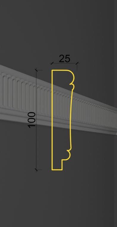 Молдинг с орнаментом MO-25 в Ульяновске