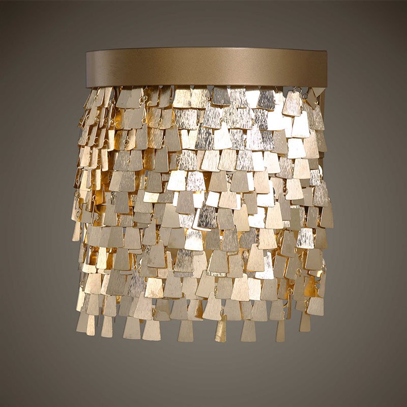 Бра Uttermost Lamps Tillie Wall Lamp Золотой в Ульяновске | Loft Concept 