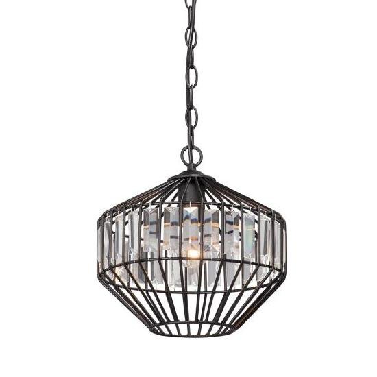 Люстра Glass Plate Pendant #6 Black Черный в Ульяновске | Loft Concept 