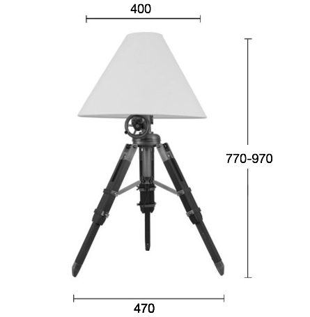 Настольная лампа Table Standing Lamp Red в Ульяновске