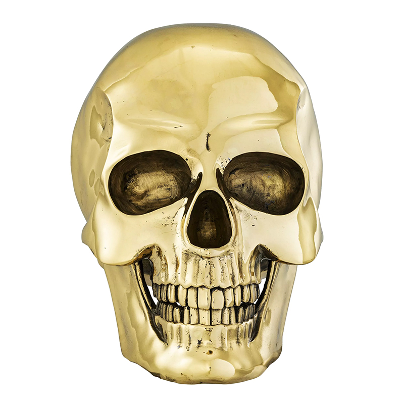 Аксессуар на стену Philipp Plein Gold Skull Wall element Золотой в Ульяновске | Loft Concept 