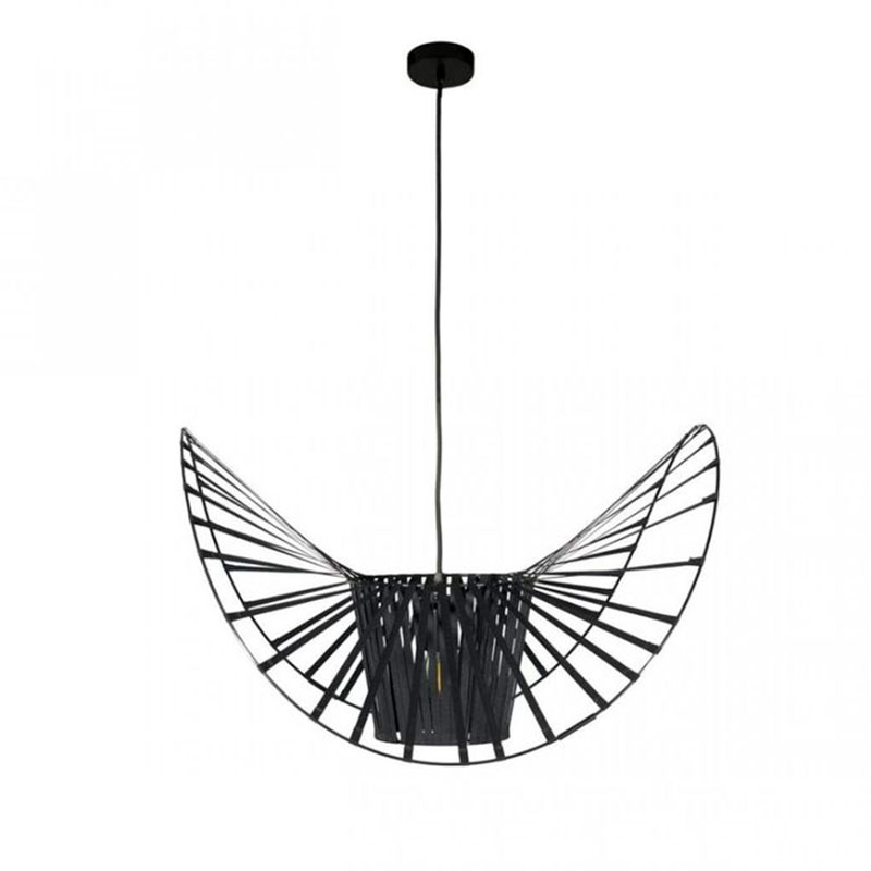 Светильник подвесной Friture Vertigo Pendant Black диаметр 60 Черный в Ульяновске | Loft Concept 