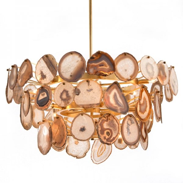 Люстра Agate Burst Chandelier 3 Round  в Ульяновске | Loft Concept 