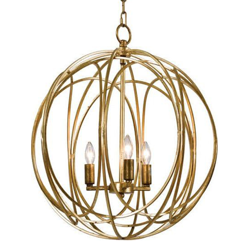 Люстра Golden Sphere Chandelier Золотой в Ульяновске | Loft Concept 