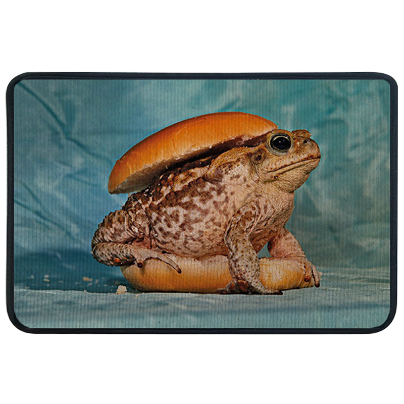 Ковер для прихожей и ванной Seletti Toad Rug Мульти Голубой в Ульяновске | Loft Concept 