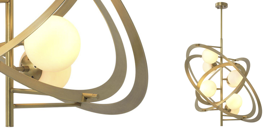 Люстра Eichholtz Chandelier Space Люстра Eichholtz Chandelier Space - Loft-Concept в Ульяновске