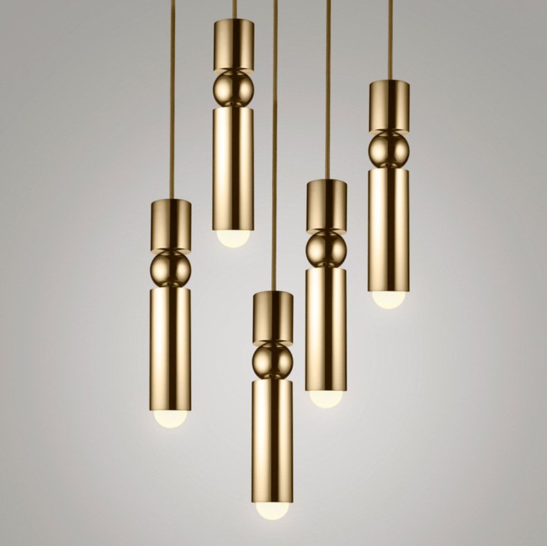 Подвесной светильник Fulcrum by Lee Broom Brass Латунь в Ульяновске | Loft Concept 