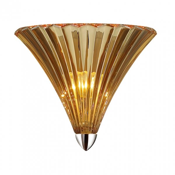 Бра Corsica Wall Lamp Amber Золотой в Ульяновске | Loft Concept 