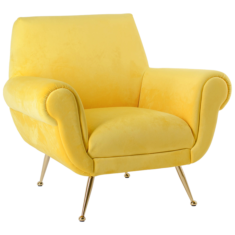 Кресло Lounge Chair Gigi Radice yellow Желтый в Ульяновске | Loft Concept 