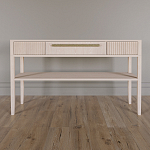 Дизайнерская Консоль с полкой и ящиком Primo Светлый дуб варинант исполнения - 1 | Loft Concept в Ульяновске