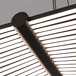 Люстра в виде распахнутых крыльев из тонких металлических планок Flight of Freedom варинант исполнения - 11 | Loft Concept в Ульяновске