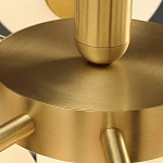 Люстра круглая со стеклянными сферами Maleficent варинант исполнения - 2 | Loft Concept в Ульяновске