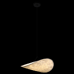 Подвесной светильник с белым тканевым плафоном в форме облака Crystal Cloud Junction варинант исполнения - 3 | Loft Concept в Ульяновске