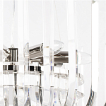 Бра цвета никель с изогнутыми хрустальными элементами Radiant Ribbons варинант исполнения - 6 | Loft Concept в Ульяновске