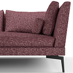 Мебельная ткань Шенилл фиолетовый цвет 138 см T4-25 варинант исполнения - 7 | Loft Concept в Ульяновске