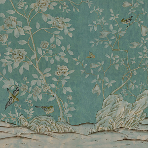 Обои ручная роспись Askew Sung Green