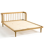 Кровать из массива дуба с пружинным блоком Mateta варинант исполнения - 5 | Loft Concept в Ульяновске