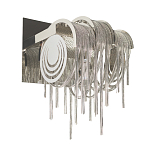 Бра с перфорированными металлическими дугами и цепочками 22 см Atlantis Chain варинант исполнения - 7 | Loft Concept в Ульяновске