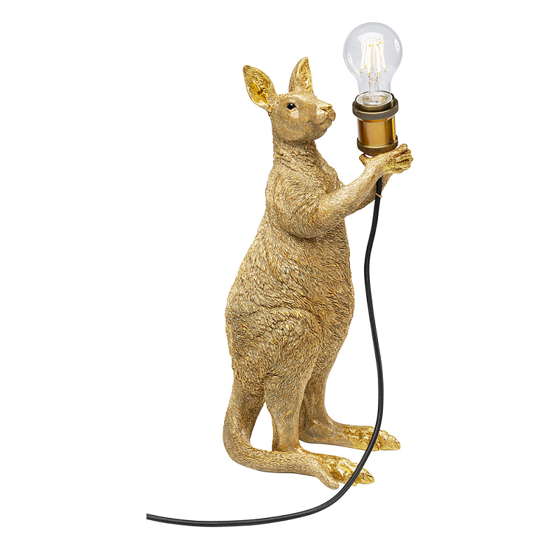 Настольная лампа Кенгуру цвет золото  Золотой в Ульяновске | Loft Concept 