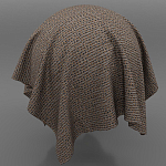 Мебельная ткань Шенилл коричневый цвет 142 см T4-55 варинант исполнения - 4 | Loft Concept в Ульяновске