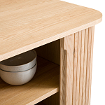 Длинный низкий буфет с 2-мя раздвижными дверцами Toinette Light Cupboard варинант исполнения - 13 | Loft Concept в Ульяновске