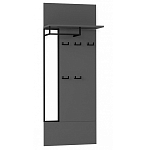 Вешалка настенная цвета графит Strict Lines варинант исполнения - 1 | Loft Concept в Ульяновске